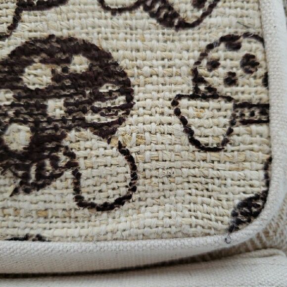 Mushroom Laptop Backpack Travel Bag Lightweight Himalayan Hemp Neutral Stripe - Picture 6 of 16